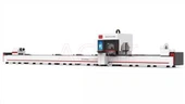 0 מכונת חיתוך לייזר ב-Tailing 3 Chucks Tube